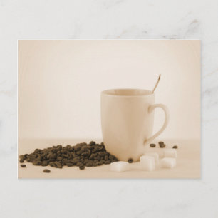 Kaffeekarte Postkarte