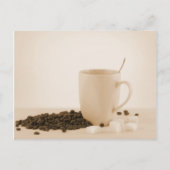 Kaffeekarte Postkarte (Vorderseite)