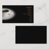 Kaffeekarte Visitenkarte (Vorne/Hinten)