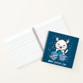 Kaffeekatze buchen notizblock (Innenseite)