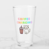 Kaffeekatze Glas (Vorderseite)