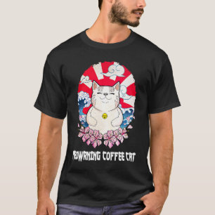 Kaffeekatze Kaffee Mama Koffein Kat T-Shirt