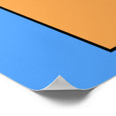 Kaffeekatze Wired Kitty Poster (Ecke)