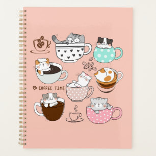Kaffeekatzen Funny Planer