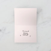 Kaffeekatzen Gemeinsam notieren Karte (Innenseite)