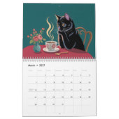 Kaffeekatzen Kalender (Mär 2027)