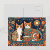Kaffeekatzen Postkarte (Vorne/Hinten)