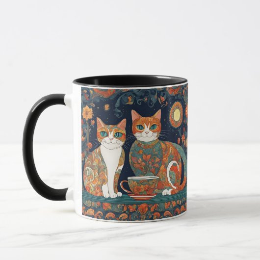 Kaffeekatzen Tasse (Links)