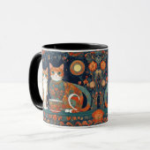 Kaffeekatzen Tasse (Vorderseite Links)