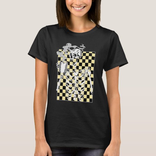 Kaffeekelett Kaffee Leopard Männer Wo T-Shirt (Vorderseite)