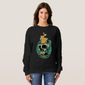 Kaffeekelett Kaffee trinken Kaffee Sweatshirt (Vorne ganz)