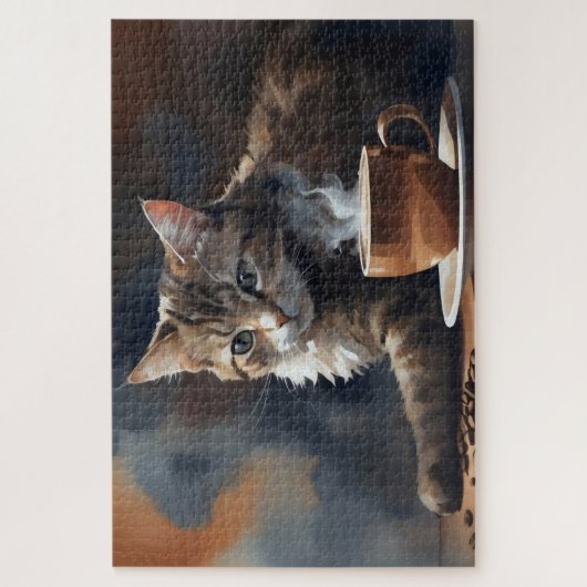 Kaffeekessel Puzzle (Vertikal)