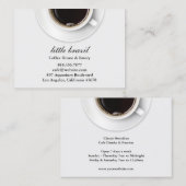 Kaffeekessel-Visitenkarte Visitenkarte (Vorne/Hinten)