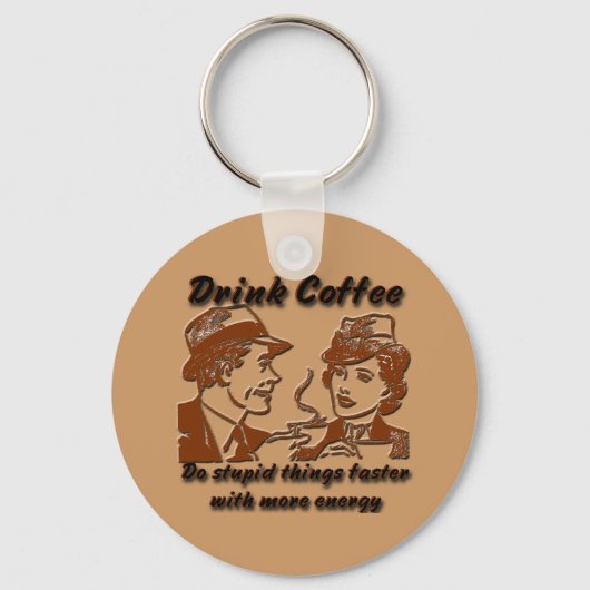 Kaffeekette Schlüsselanhänger (Vorderseite)