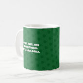 Kaffeekinder Unbedingte Fosterliebe Tägliches Desi Kaffeetasse (Vorderseite Links)