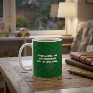 Kaffeekinder Unbedingte Fosterliebe Tägliches Desi Kaffeetasse