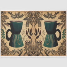 Kaffeekirsche, flüchtige Collage