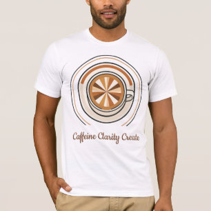 Kaffeeklare Schaffens-Kaffee T-Shirt