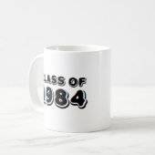 Kaffeeklasse 1984 Tasse (Vorderseite Links)