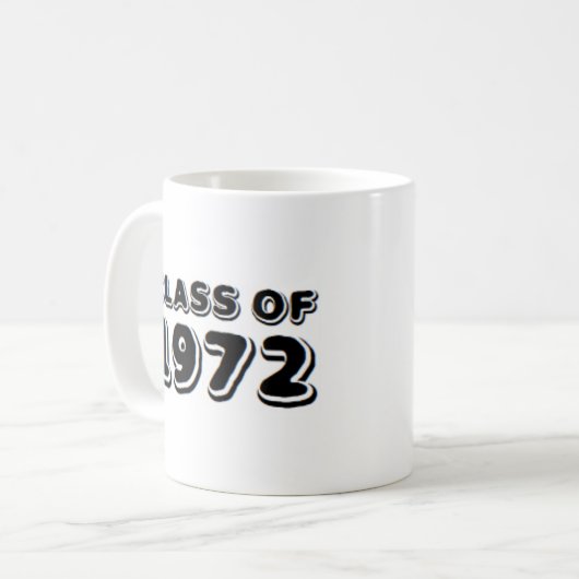 Kaffeeklasse von 1972 Tasse (Vorderseite Links)