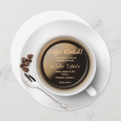 Kaffeeklatte Einladung (Vorne/Hinten)