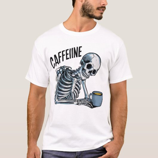 Kaffeeknochen T-Shirt (Vorderseite)