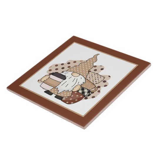 Kaffeeknochen-Zuhause Fliese (Seite)