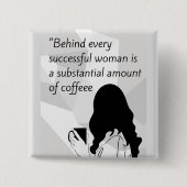 Kaffeekochen Button (Vorderseite)