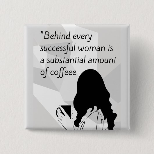 Kaffeekochen Button (Vorderseite)