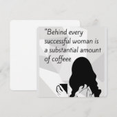 Kaffeekochen Einladung (Vorne/Hinten)