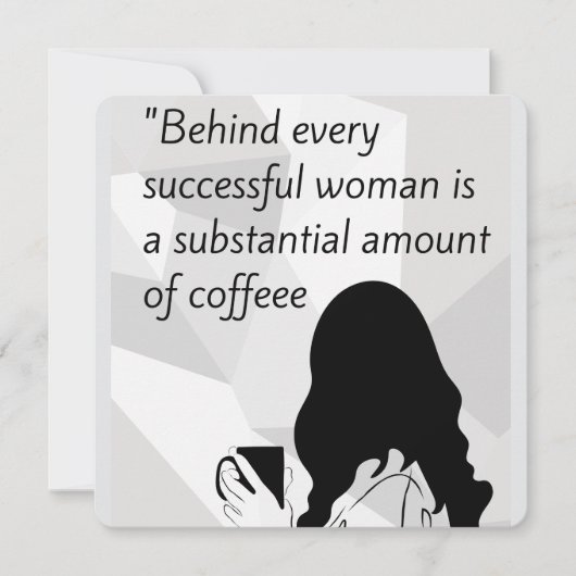 Kaffeekochen Einladung (Vorderseite)