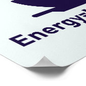 Kaffeekochen, Energie-Milch-Kaffee Poster (Ecke)