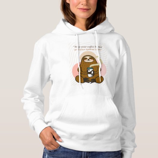 Kaffeekochen Hoodie (Vorderseite)
