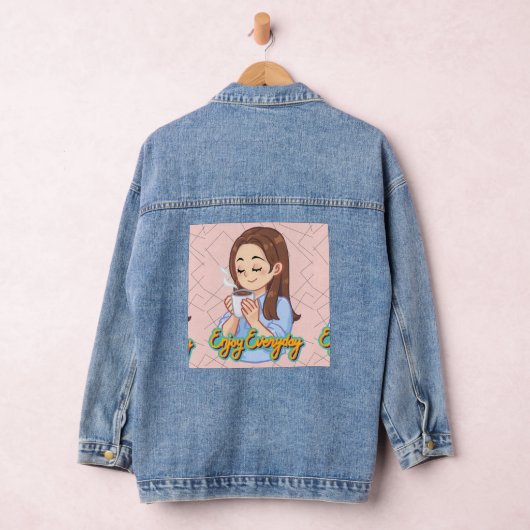 Kaffeekochen Jeansjacke (Hangar)