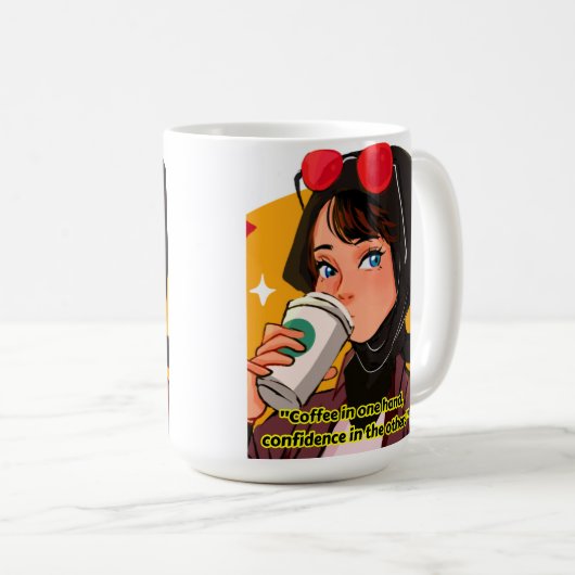 Kaffeekochen Kaffeetasse (VorderseiteRechts)