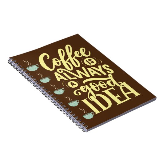 Kaffeekochen Notizblock (Rechte Seite)