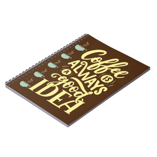 Kaffeekochen Notizblock (Linke Seite)