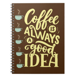 Kaffeekochen Notizblock