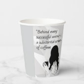 Kaffeekochen Pappbecher (Rückseite)