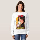 Kaffeekochen Sweatshirt (Vorne ganz)