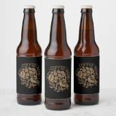 Kaffeekocher Bierflaschenetikett (Flaschen)