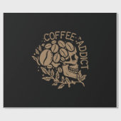 Kaffeekocher Geschenkpapier (Flach)