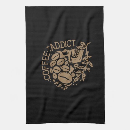 Kaffeekocher Geschirrtuch (Vertikal)