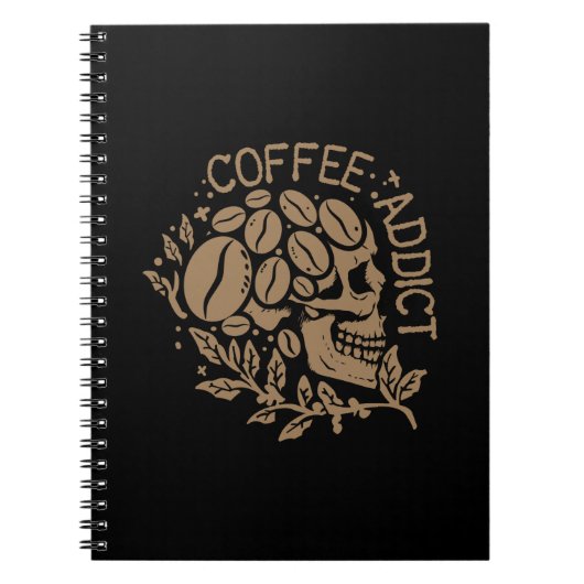 Kaffeekocher Notizblock (Vorderseite)