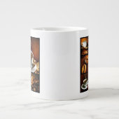 Kaffeekollage 2 Jumbo-Tasse (Vorderseite)