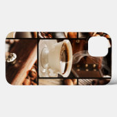 Kaffeekollage Case-Mate iPhone Hülle (Rückseite (Horizontal))