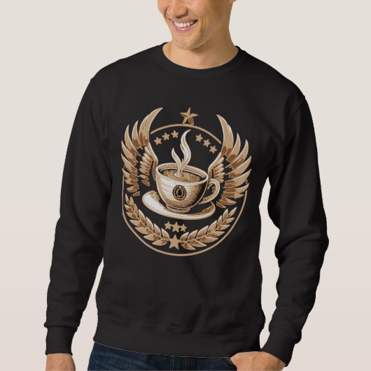 Kaffeekommandeur Sweatshirt (Vorderseite)