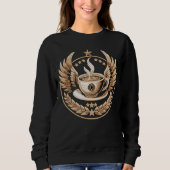 Kaffeekommandeur Sweatshirt (Vorderseite)