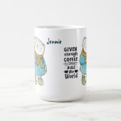 Kaffeekonzept für Bären Kaffeetasse (Mittel)