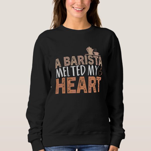 Kaffeekonzept Kaffee Cooler Kaffee 41 Sweatshirt (Vorderseite)